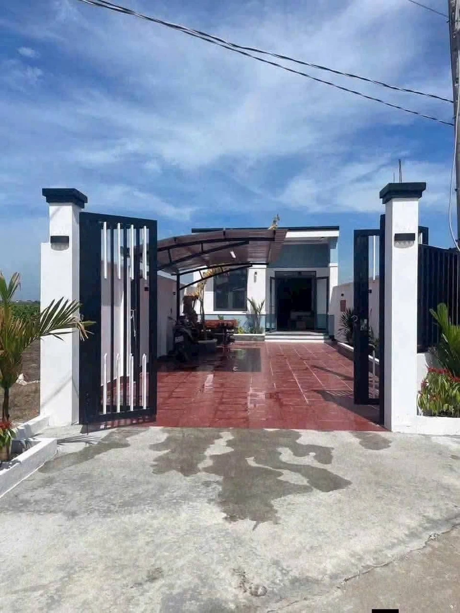 Bán nhà cấp 4 mới xây 6,5x30m mặt tiền đường bê tông, ấp An Thạnh, Tầm Vu, Long An - Ảnh thu nhỏ 2
