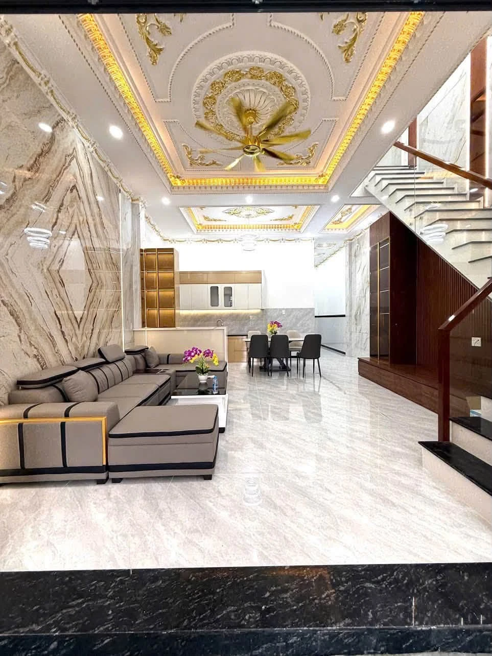 Bán nhà lầu trệt 100m² 4PN, Khánh Bình, Nhà Bè - Ảnh 1