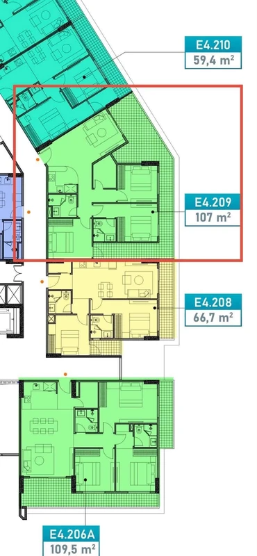 Bán căn hộ 3 phòng 107m² Ecoriverside Hải Dương 3,5 tỷ