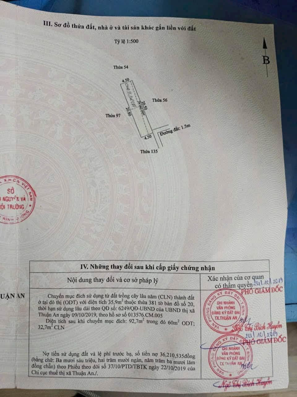 Bán nhà Thuận An, Bình Dương, 92.7m2, 2 phòng ngủ, 2.3 tỷ - Ảnh thu nhỏ 5