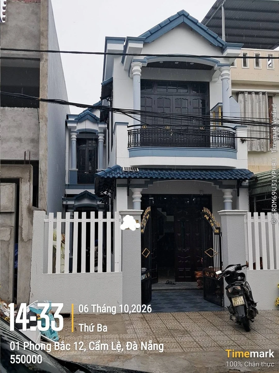Bán nhà 2 tầng mái Thái 120m² Cẩm Lệ Đà Nẵng 7,1 tỷ - Ảnh 1