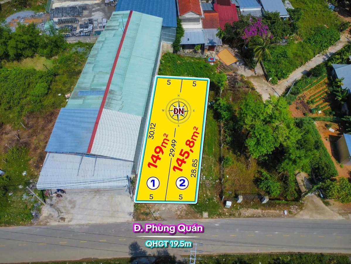 Bán mặt tiền Phùng Quán 149m² giá 2,1 tỷ Huế - Ảnh thu nhỏ 5