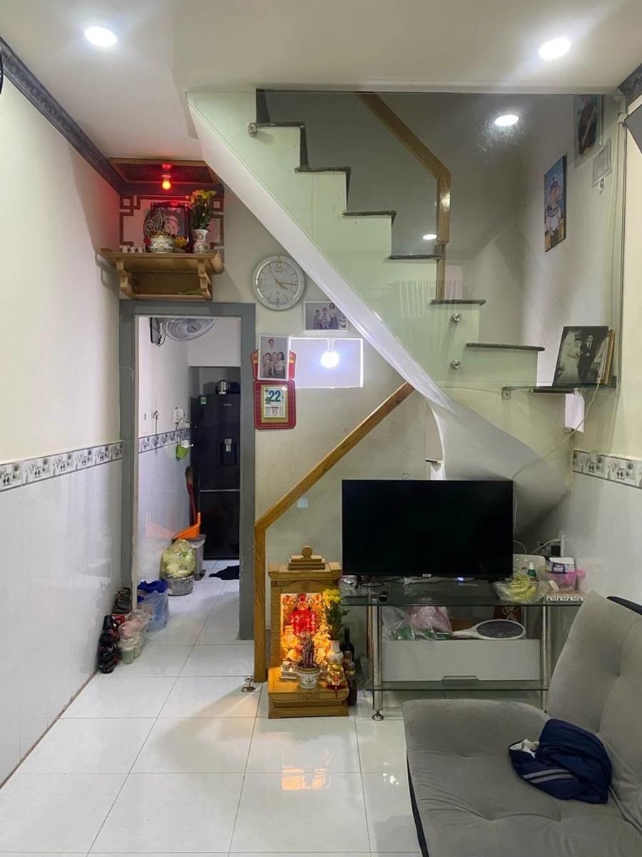 Bán nhà biệt thự 2 tầng 28m² 2PN Phú Định Q8 - Ảnh thu nhỏ 2