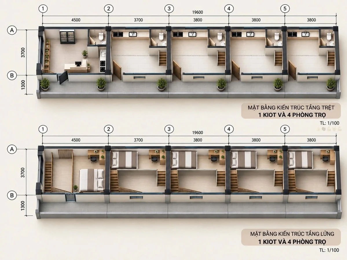 Bán đất 270m2 có dãy trọ thu nhập 10tr/tháng gần KCN Minh Hưng, Chơn Thành, Bình Phước - Ảnh thu nhỏ 3