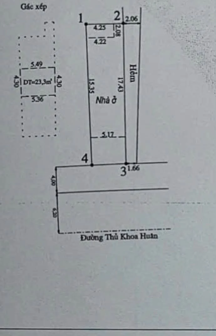 Bán nhà 4 gác, góc 2 mặt tiền, 116m² Phan Thiết, 13,5 tỷ - Ảnh 1