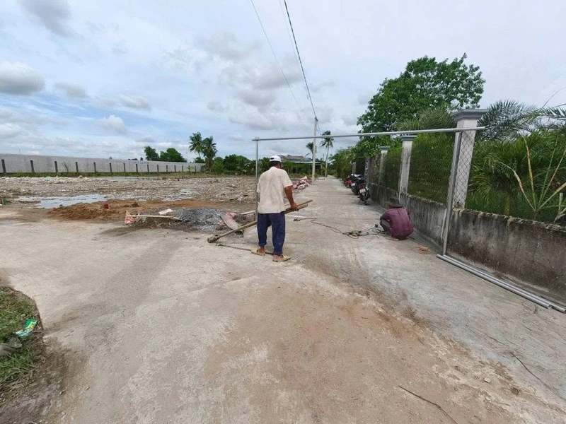 Bán đất thổ cư 5x19m mặt tiền đường xe tải tại Phước Lợi, Bến Lức, Long An giá 950 triệu