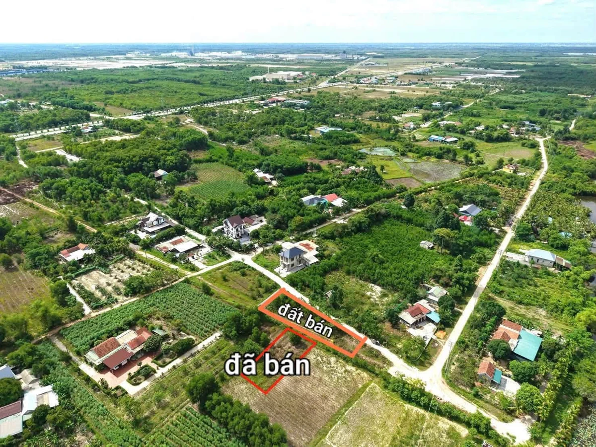 Bán lô đất 2 mặt tiền 211m2 gần KCN Phong Điền, Huế - Ảnh 1