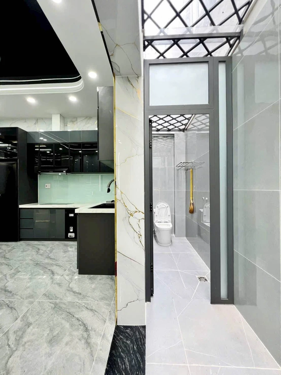 Bán nhà phố 5x13m 1 trệt 3 lầu 1 tum đường Nguyễn Thị Kiểu, Tân Thới Hiệp, Quận 12 - Ảnh thu nhỏ 4