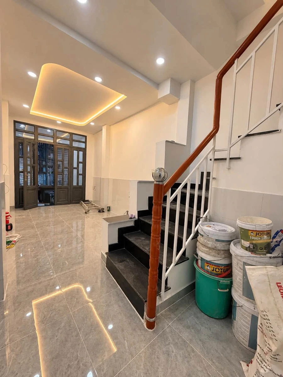 Bán nhà 4 tầng 57m² Hoàng Hoa Thám, Bình Thạnh, 6.95 tỷ - Ảnh thu nhỏ 2