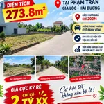 Bán đất 273,8m² tại Phạm Trấn, Gia Lộc, Hải Dương - Ảnh thu nhỏ 1