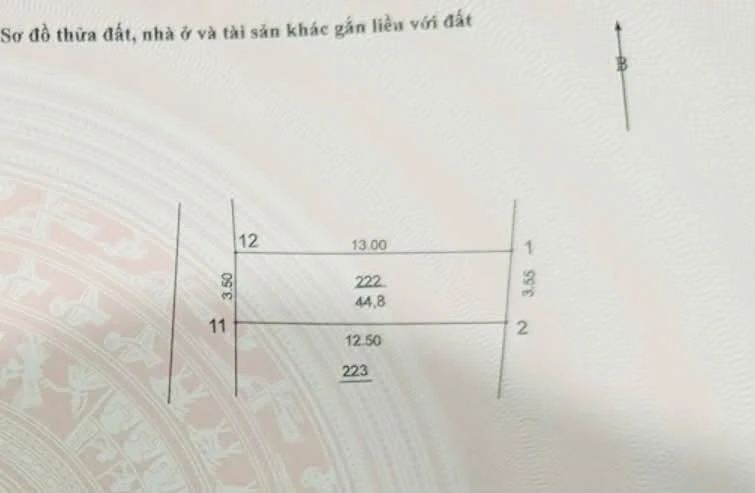 Bán đất Hoàng Cầu Đống Đa sát Vành đai 1 45m2 - Ảnh thu nhỏ 2