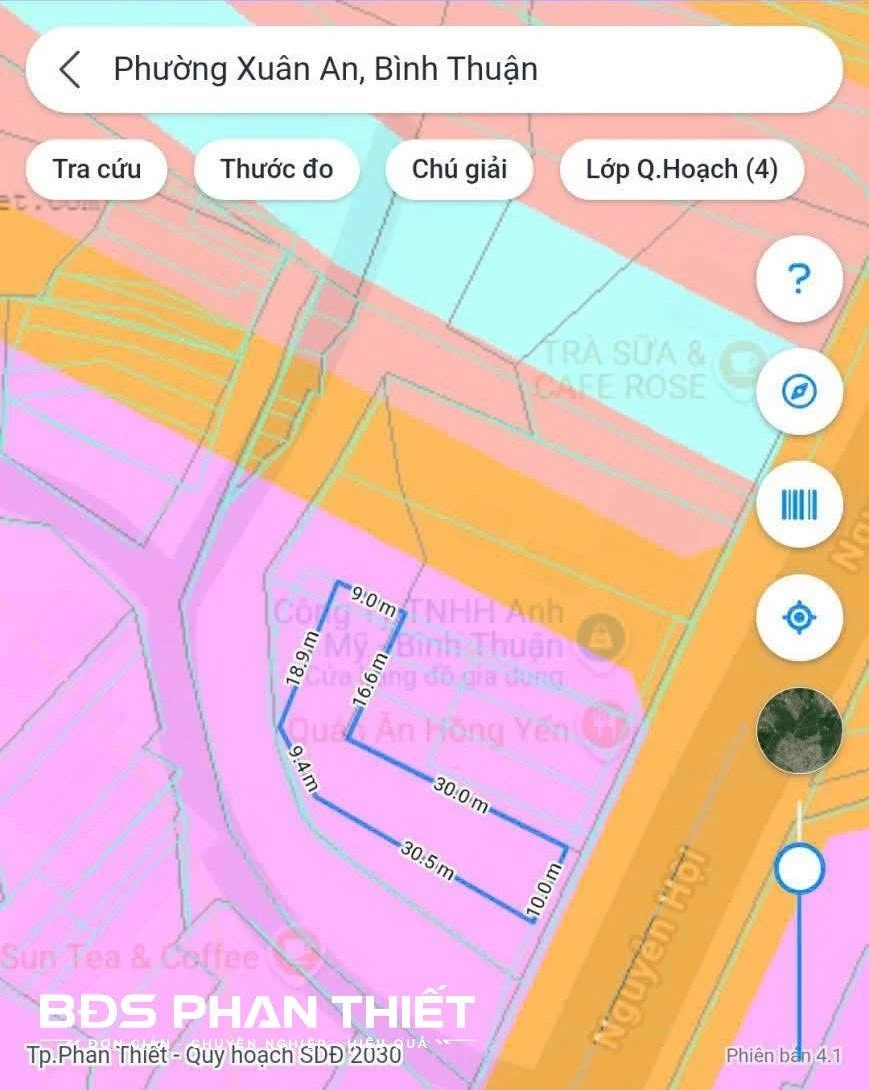 Bán đất mặt tiền Nguyễn Hội 663 m² Phan Thiết 11.5 tỷ - Ảnh thu nhỏ 4
