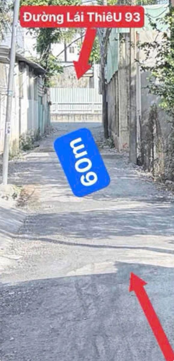 Bán lô đất 97m² đường Lái Thiêu 93, Nhà Bè, 3 tỷ 350 triệu - Ảnh thu nhỏ 2