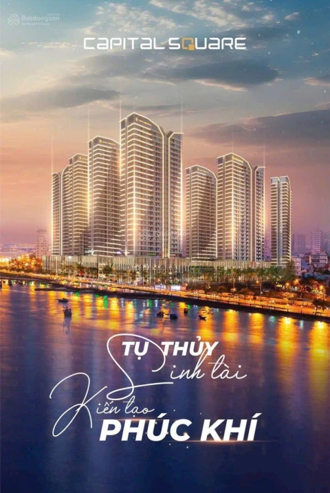 Capital Square giỏ căn 1PN,2PN,3PN TRỰC DIỆN SÔNG HÀN mở bán G/đoạn đầu-Chỉ 80Tr/m2 SỞ HỮU LÂU DÀI - Ảnh thu nhỏ 5