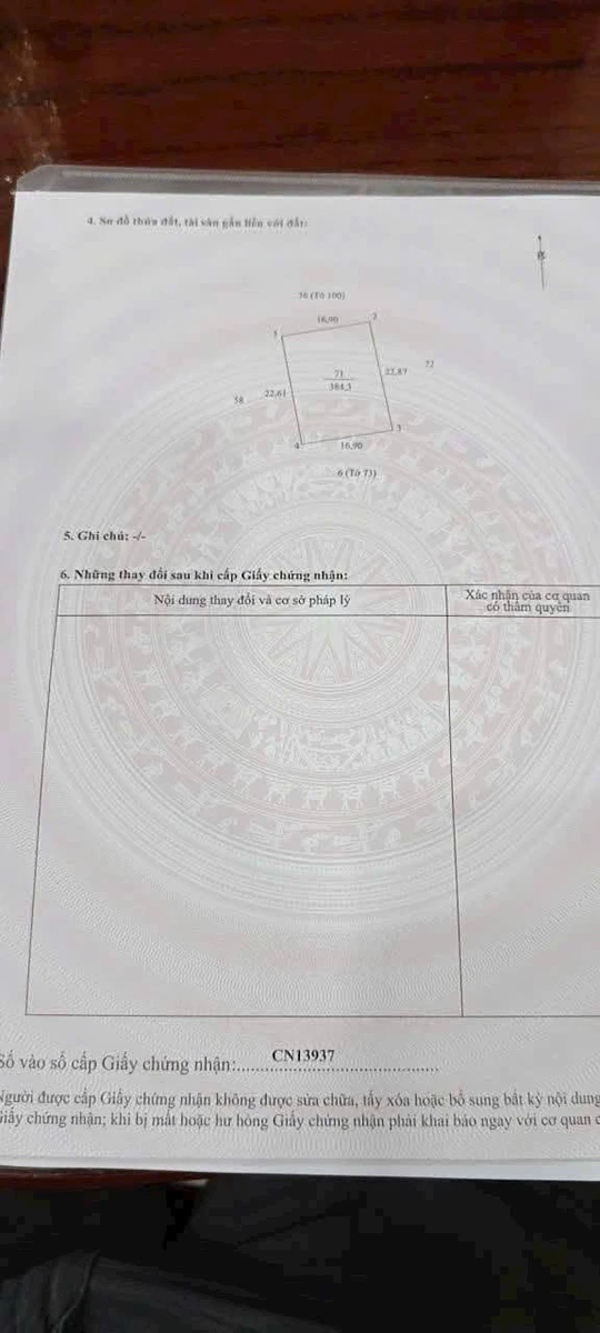 Bán đất nền 377m2 giá 549 triệu, sổ sẵn, Phường An Hội, Bến Tre (Vĩnh Long) - Ảnh thu nhỏ 4