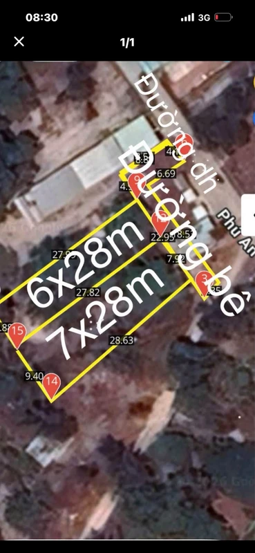 Bán 2 lô đất 168m² TP. Đà Nẵng giá 780 triệu