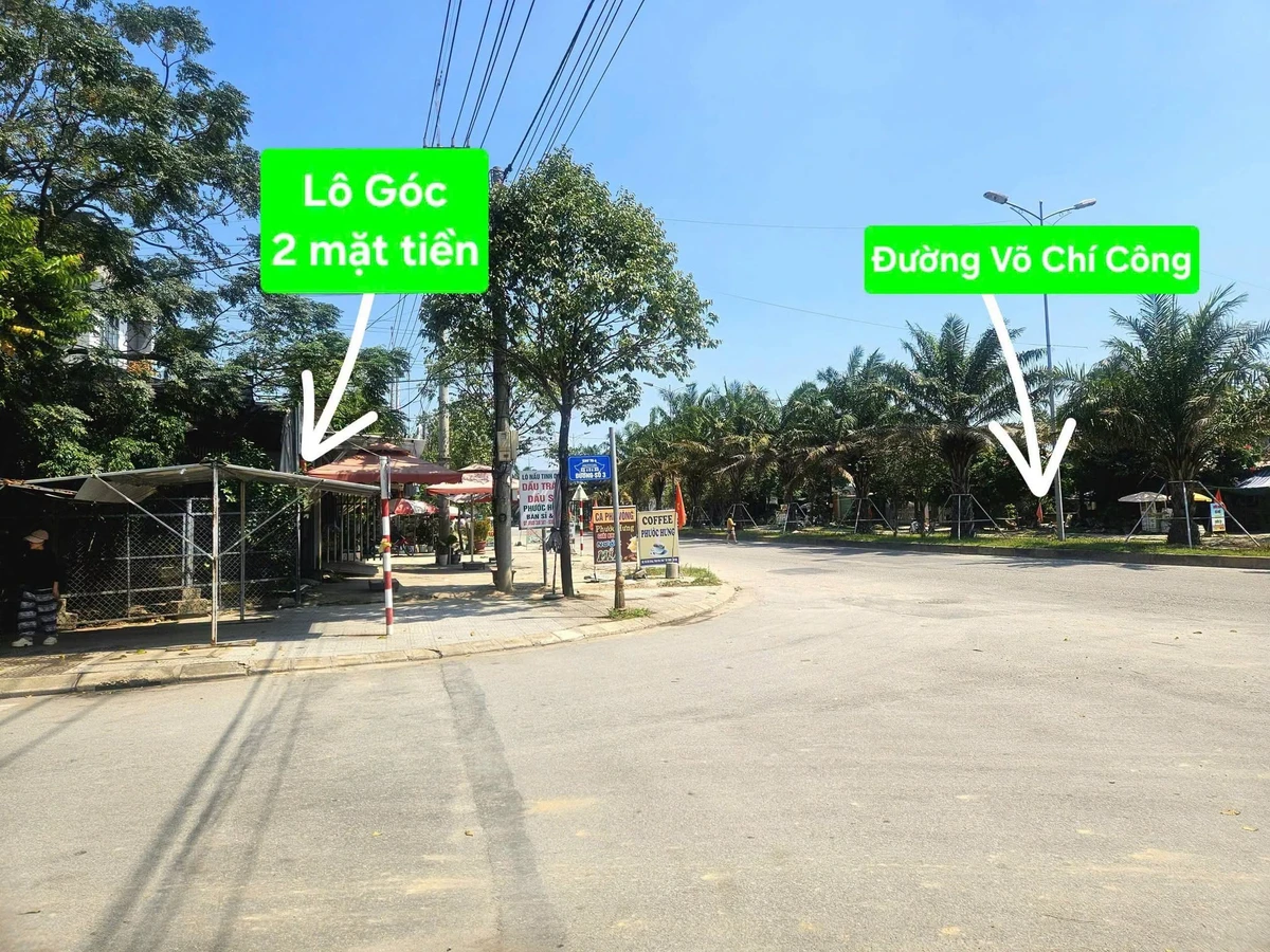 Bán lô góc 2 mặt tiền Võ Chí Công 181,3m² chỉ 5 tỷ ở Huế - Ảnh thu nhỏ 3