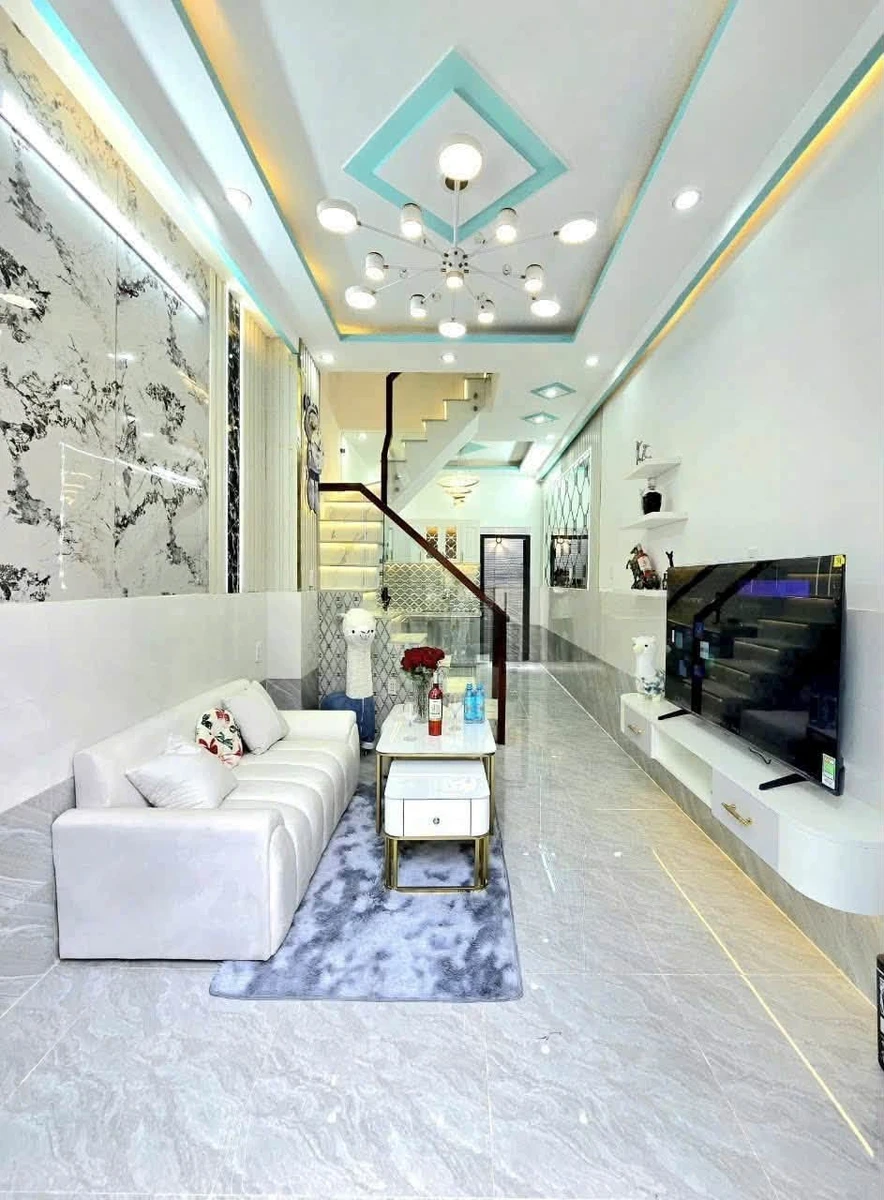 Bán nhà 3 tầng 4PN mới đủ nội thất Nhà Bè 2,7 tỷ - Ảnh thu nhỏ 2