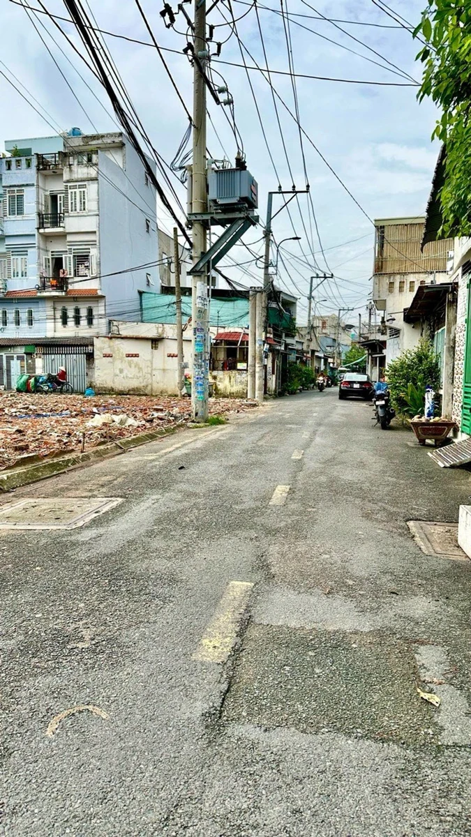 Bán đất thổ cư 100m2 sổ hồng riêng gần chợ Trung Chánh, Quận 12 - Ảnh thu nhỏ 2
