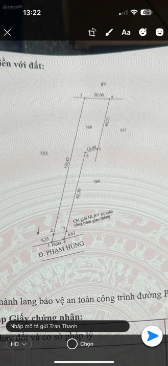 Bán đất mặt tiền đường Phạm Hùng, Sóc Trăng - Ảnh thu nhỏ 5