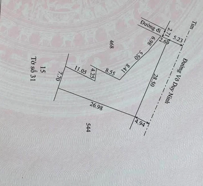 Bán đất 2 mặt tiền Võ Duy Ninh Huế, 470m²