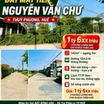 Bán đất mặt tiền Nguyễn Văn Chư Huế 142m² 1,6 tỷ - Ảnh thu nhỏ 1