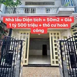 Bán 2 căn nhà 1 trệt 1 lầu 99,3m2 đã hoàn công hẻm 50 Quang Trung, Gò Vấp - Ảnh thu nhỏ 3