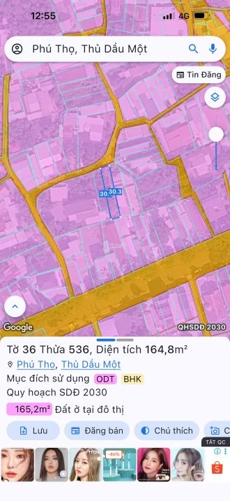 Đất nền trung tâm thành phố Thủ Dầu 1 - Ảnh thu nhỏ 4