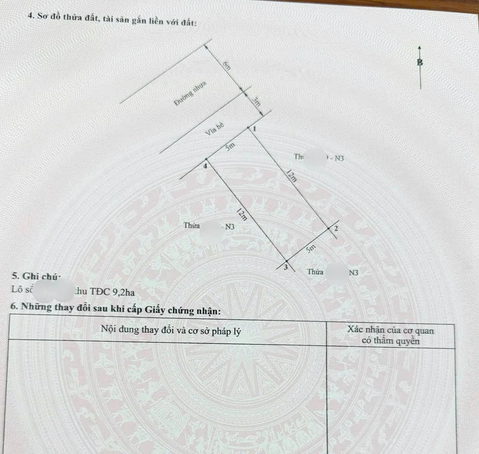 Bán lô đất góc 60m² Thành Tô Hải An 3,95 tỷ - Ảnh 1