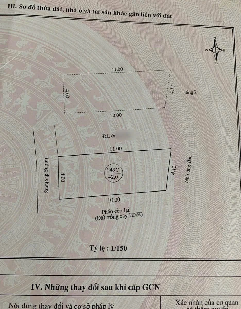 Bán nhà hẻm 42m² đường Trần Hưng Đạo, Quy Nhơn, 1 tỷ 490 - Ảnh 1