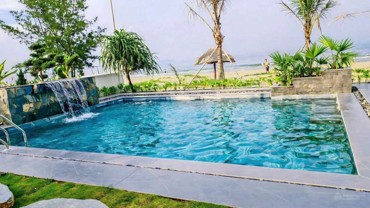 Chủ nhà cần bán Villa Biển Hoa Tiên, 615m2, căn giáp ngay biển. hoàn thiện mặt ngoài. Giá: 17tỷ LH - Ảnh 1