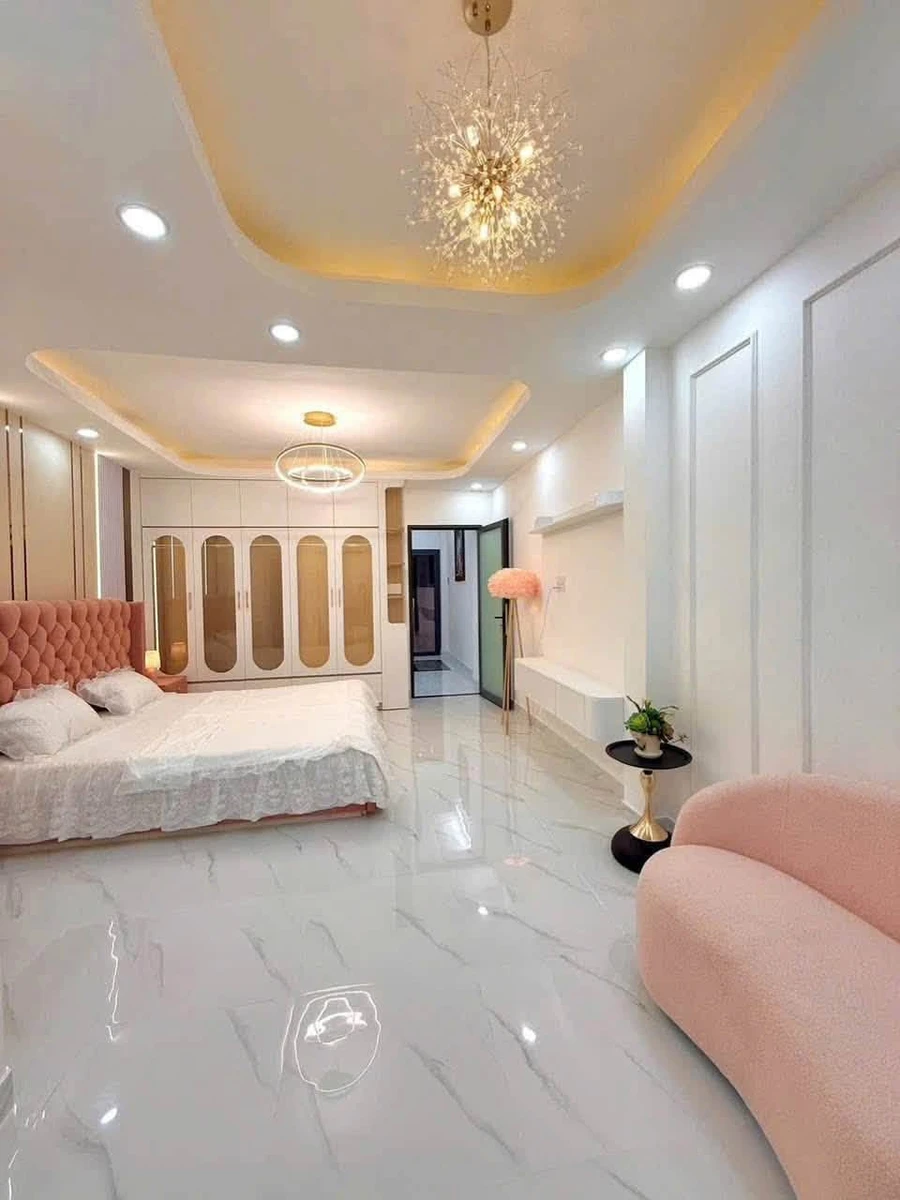 Bán nhà 4 tầng 76m² full nội thất Huỳnh Tấn Phát Nhà Bè - Ảnh thu nhỏ 3