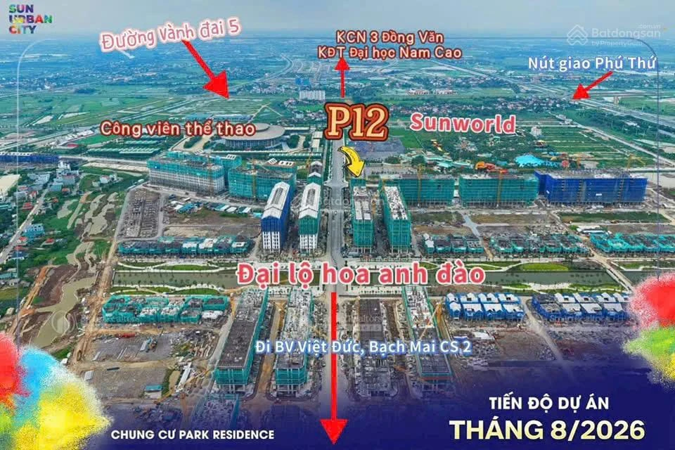 Mở bán tòa hoa hậu P12 đối diện CVIEN Sunworld - Căn Studio giá từ 1,4 tỷ - Chiết khấu 17% - Ảnh thu nhỏ 3