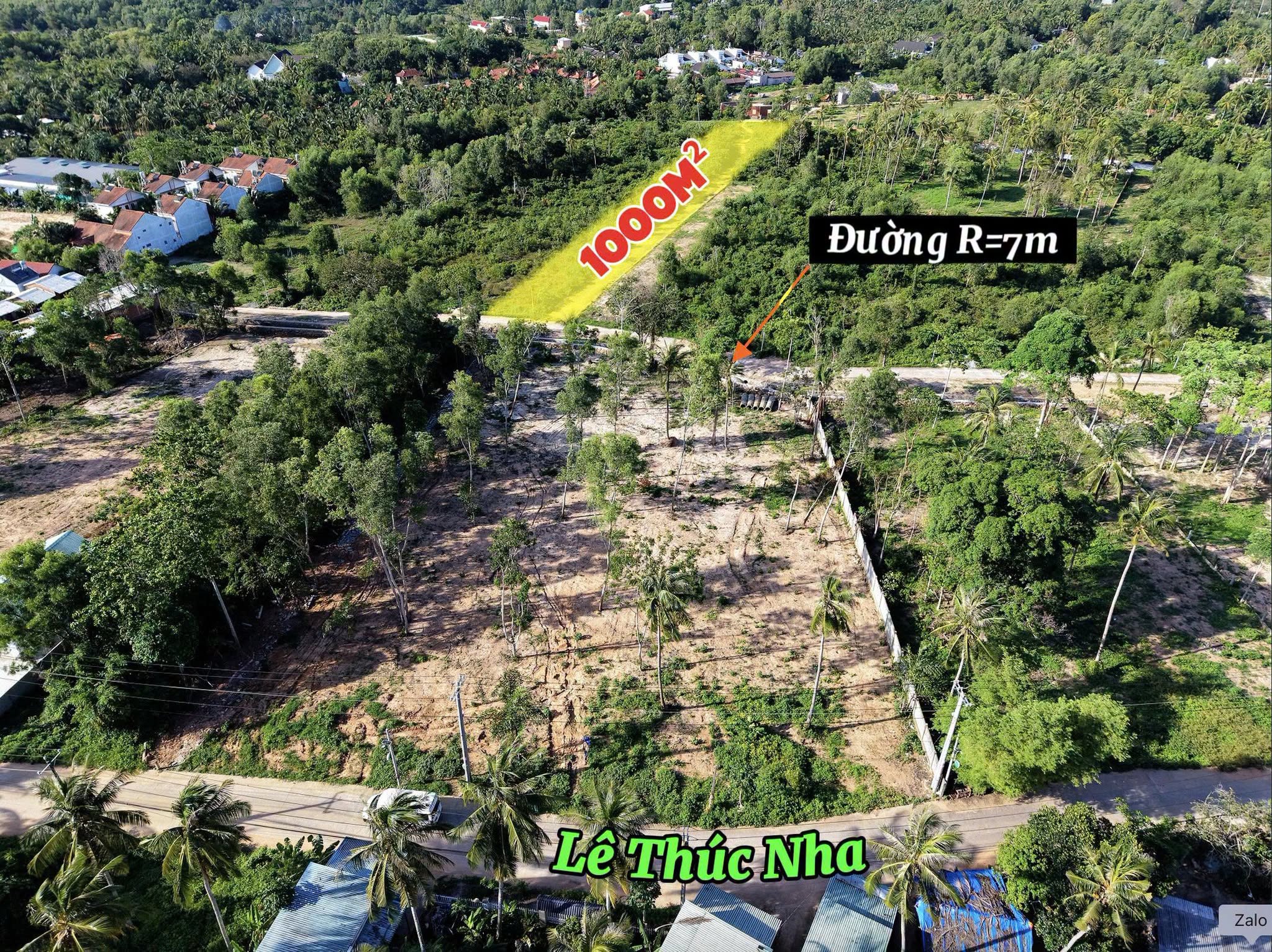 Bán đất 1000m² Ông Lang Tây, Phú Quốc 9,6 tỷ