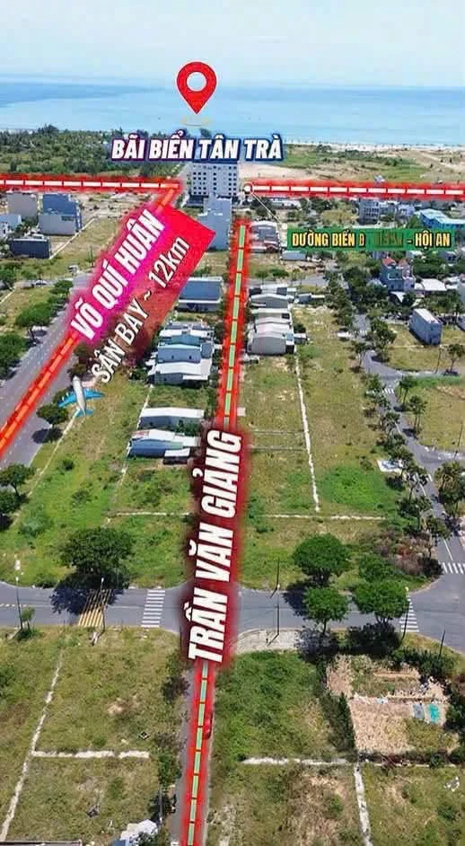 Bán đất mặt tiền Trần Văn Giảng, Đà Nẵng, 80m², sát biển, 4 tỷ - Ảnh thu nhỏ 3