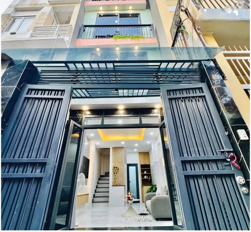 Bán nhà 4 tầng 25m2 gần Công viên Tầm Vu, Hàng Xanh, Bình Thạnh, giá 4,98 tỷ - Ảnh thu nhỏ 3