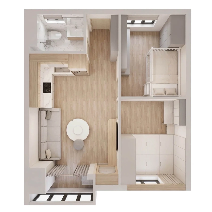 Bán căn hộ 60m² view Hồ Tây 4,8 tỷ - Ảnh thu nhỏ 2