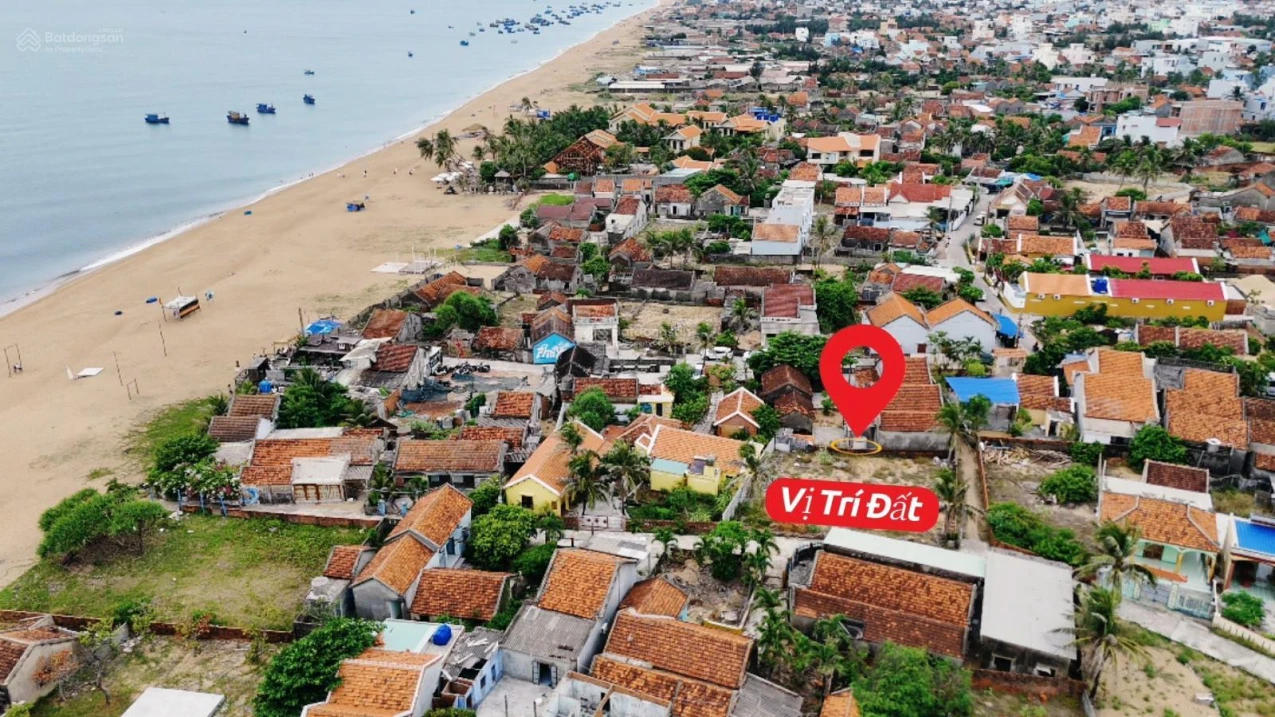 Cần bán lô góc cực đẹp 364m2 gần biển 60m ở Làng Lò 2. Gần sân bay 7km - Ảnh 1