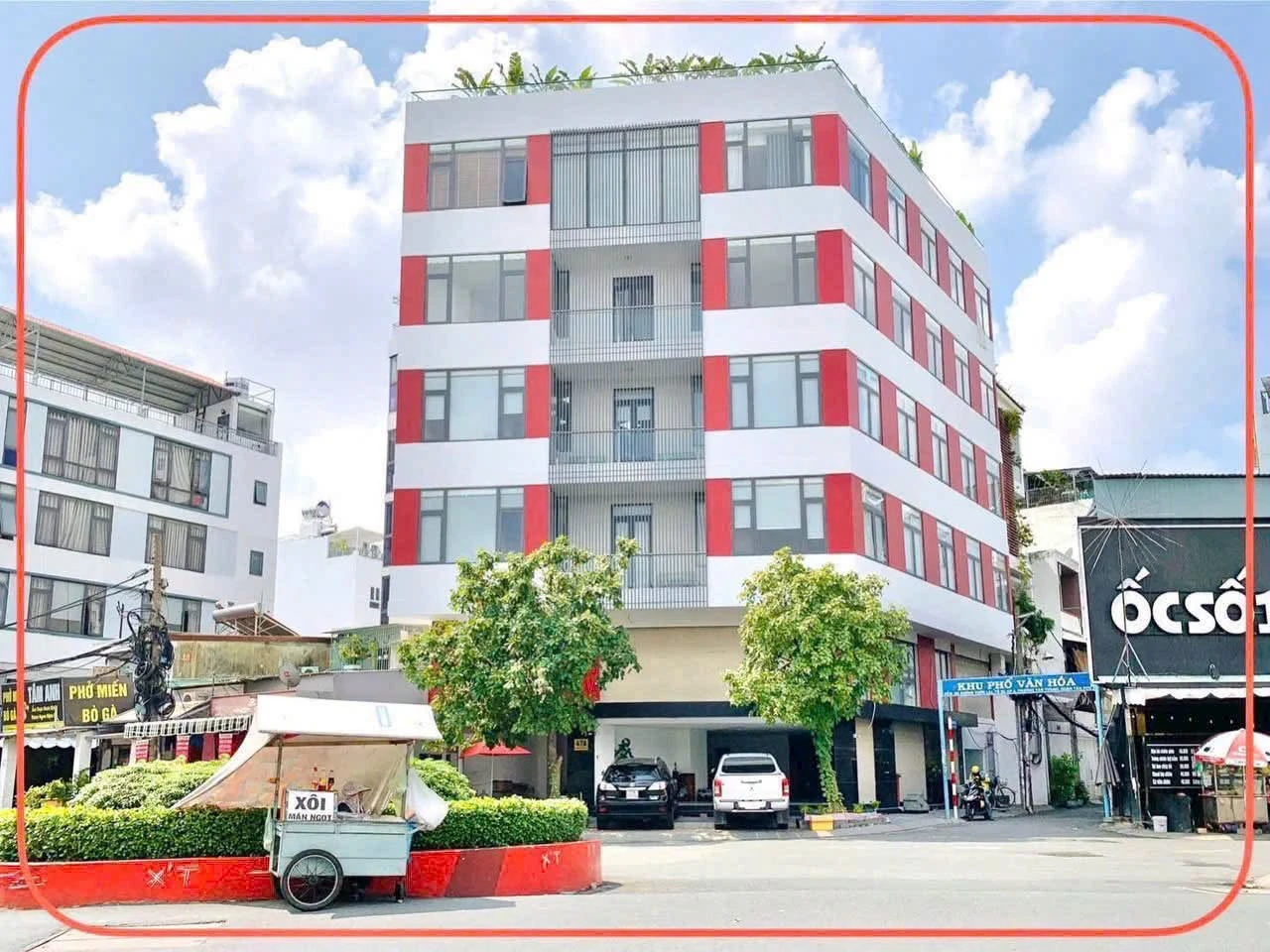 Bán tòa nhà văn phòng góc 2 mặt tiền Đàm Thuận Huy - Tân Hương, 240,3m2, Tân Phú - Ảnh 1