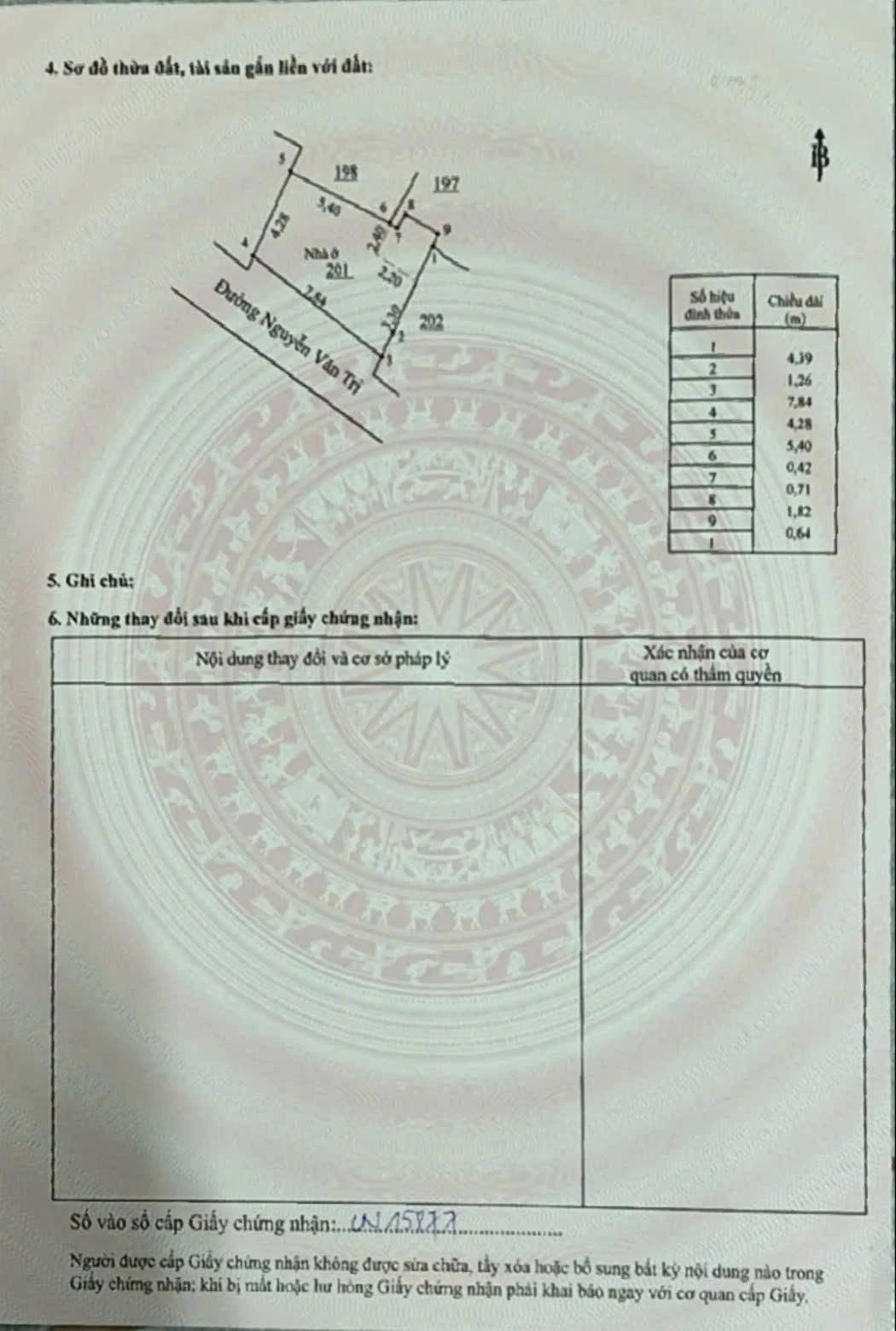Bán nhà mặt tiền Nguyễn Văn Trị Đồng Nai 7.8x5.5m, 6 tỷ 3 - Ảnh 1
