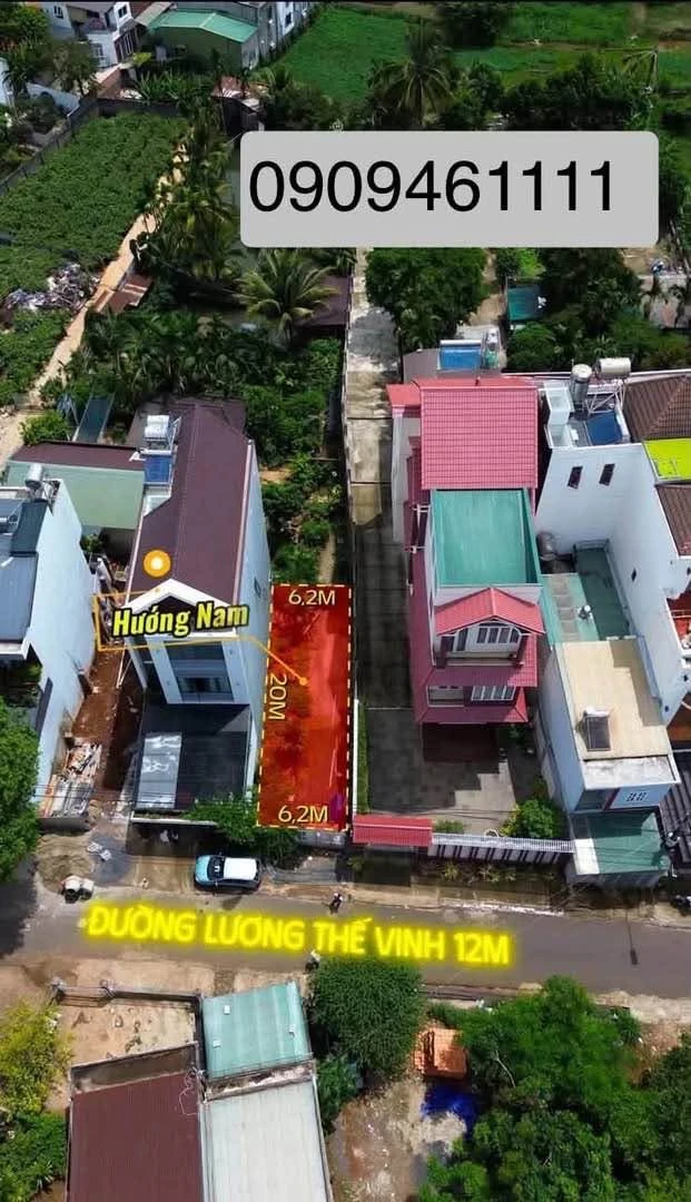Bán đất mặt tiền Lương Thế Vinh Buôn Ma Thuột 124m2 - 4,25 tỷ - Ảnh 1