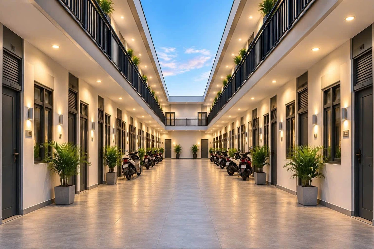 Bán căn hộ dịch vụ cao cấp 200m2 20 phòng Bình An Mới - Ảnh thu nhỏ 3