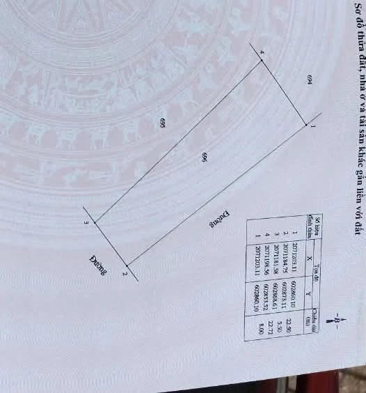 Bán đất lô góc 2 mặt tiền 152m² Phúc Thọ 1.9 tỷ - Ảnh 1