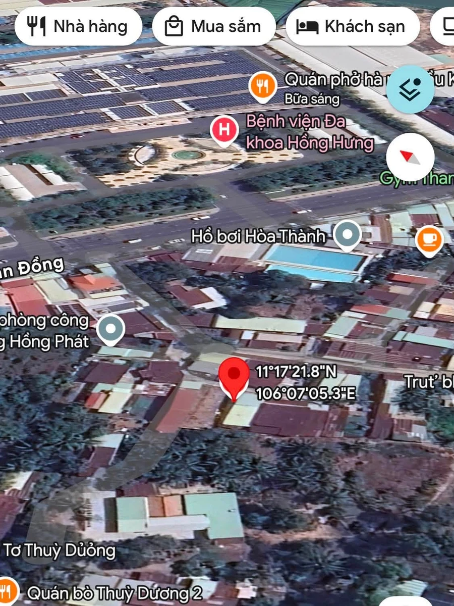 Bán đất 227m² đối diện Bệnh Viện Hồng Hưng, giá 1 tỷ 500 - Ảnh thu nhỏ 2