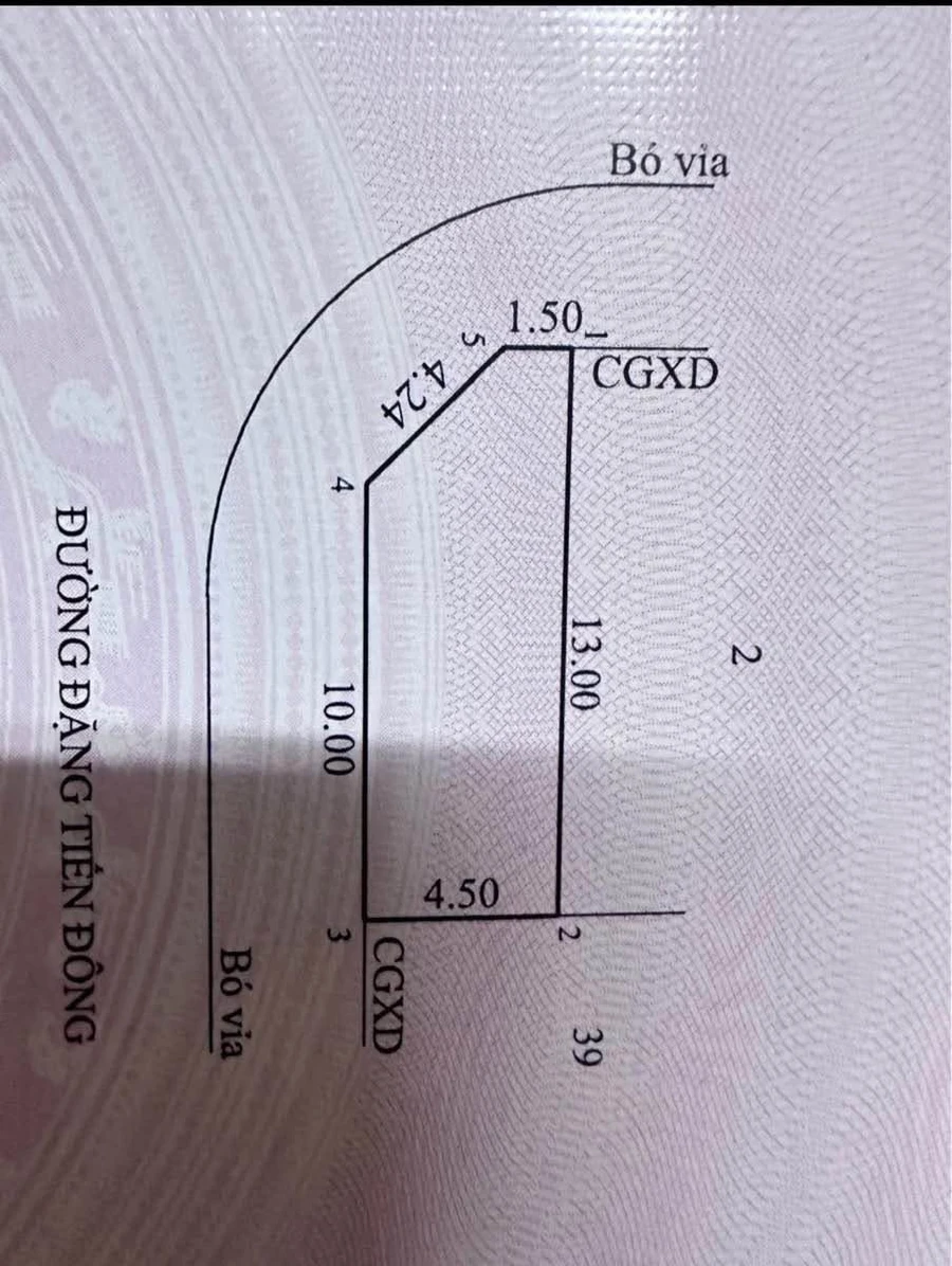 Bán lô góc 54m2 gần Lê Thanh Nghị, Quy Nhơn, 3,25 tỷ - Ảnh thu nhỏ 2