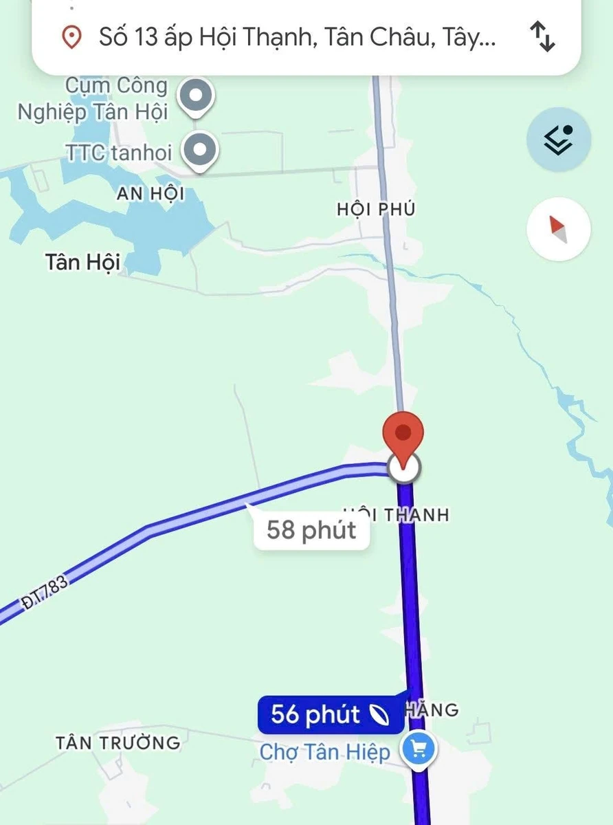 Bán đất mặt tiền ĐT 785 diện tích 1.660m2 giá 2,1 tỷ tại Tân Hội, Tân Châu, Tây Ninh - Ảnh thu nhỏ 4