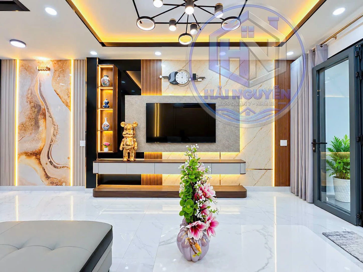Bán nhà 3 tầng hẻm Huỳnh Tấn Phát Q7, 64m², 4PN, 7.9 tỷ - Ảnh thu nhỏ 5