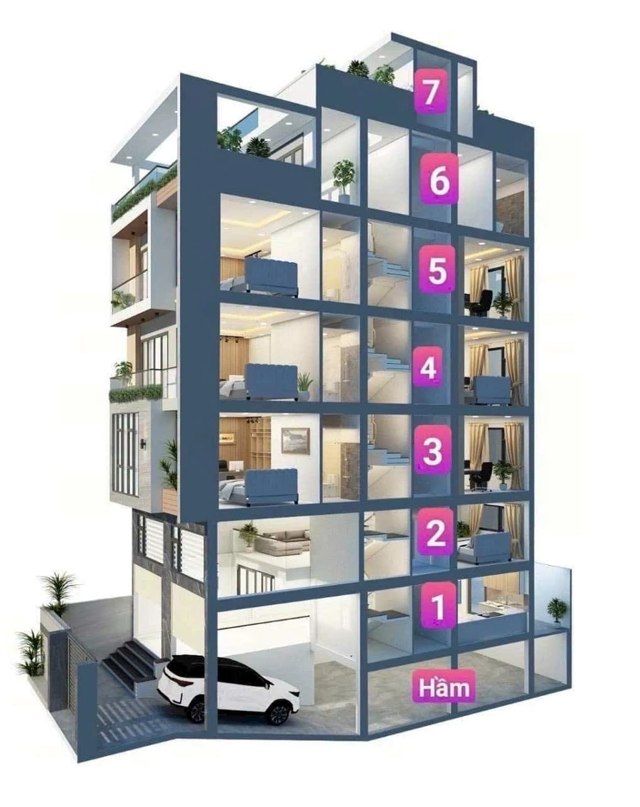 Bán nhà 4 tầng 5x20m hẻm 8m đường Bùi Đình Túy, gần Ngã 4 Hàng Xanh, Bình Thạnh - Ảnh 1