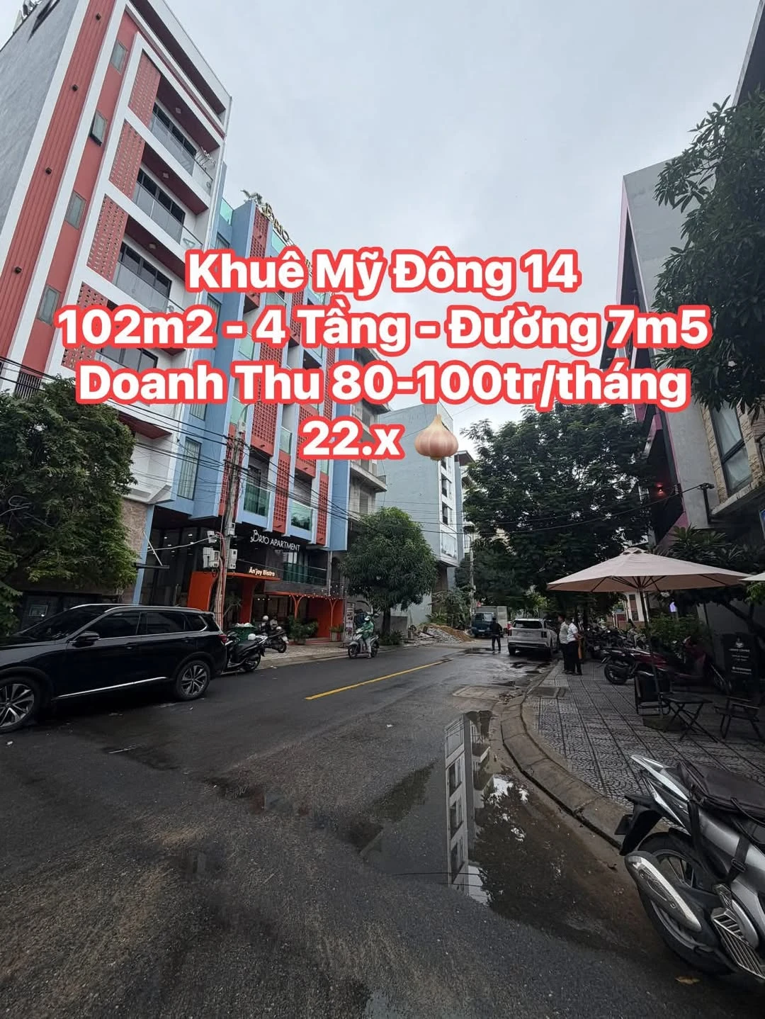 Bán nhà 4 tầng Khuê Mỹ Đông 102m2 doanh thu 80-100 triệu/tháng - Ảnh 1