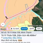Bán đất mặt tiền đường DH722, Minh Thạnh, Dầu Tiếng, 280m2, giá 299 triệu - Ảnh thu nhỏ 2